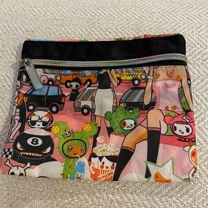 tokidoki Multicolor Cosmetic Bag